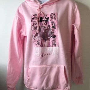 Women's/Girls Graphic Concert Tour Taylor Swift  Long Sleeve Hoodie S Pink